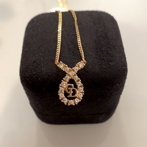 (2/$115💖) Vintage costume jewelry crystal necklace